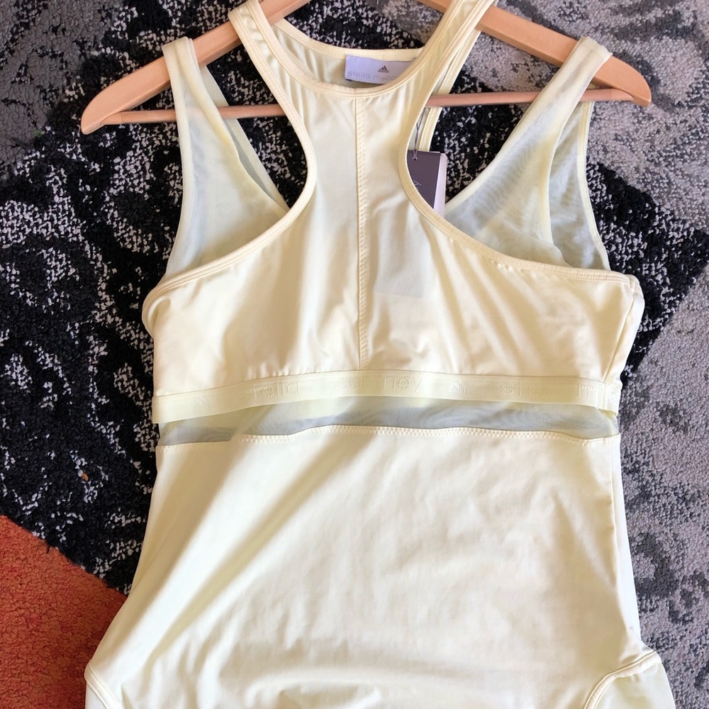 Stella McCartney Adidas Yellow Tank